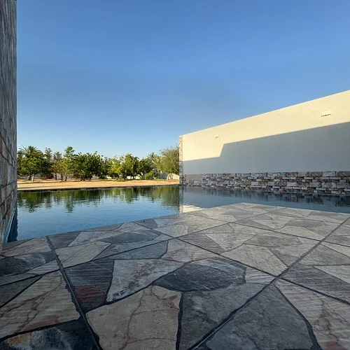Cozy bedroom With Countryside View