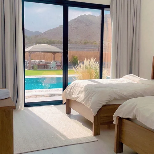 Farmhouse: Mountain view, Modern Bedrooms- Reference Code: FA214